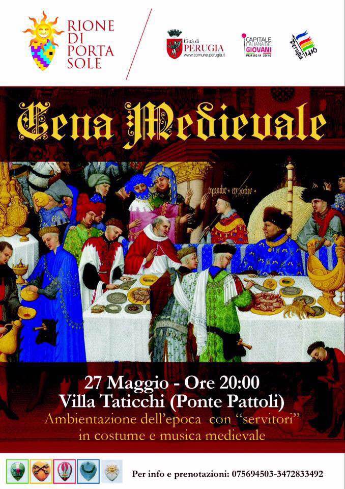 Perugia 1416 - Cena Medievale – Rione Porta Sole