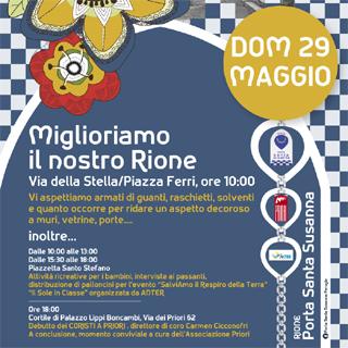 Miglioriamo il nostro Rione – Porta Santa Susanna