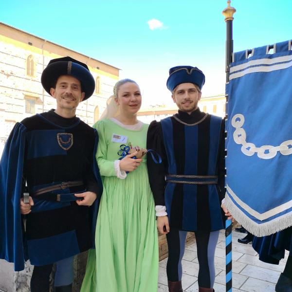 Silvia Dazzi la prima dama del Magnifico Rione di Porta Santa Susanna – edizione 2019